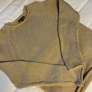 J Crew Mercantile tan sweater